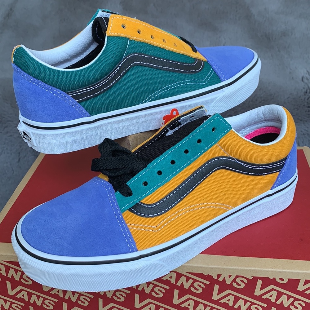 VANS OLD SKOOL MIX & MATCH Cdmmylw/Tdpl MENS - Picture 8 of 14